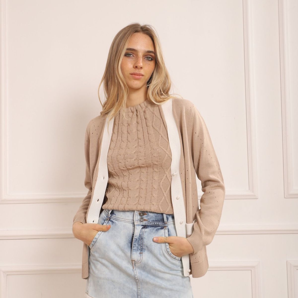 MAJA - Cardigan Sunshine Tejido Majasince2020.