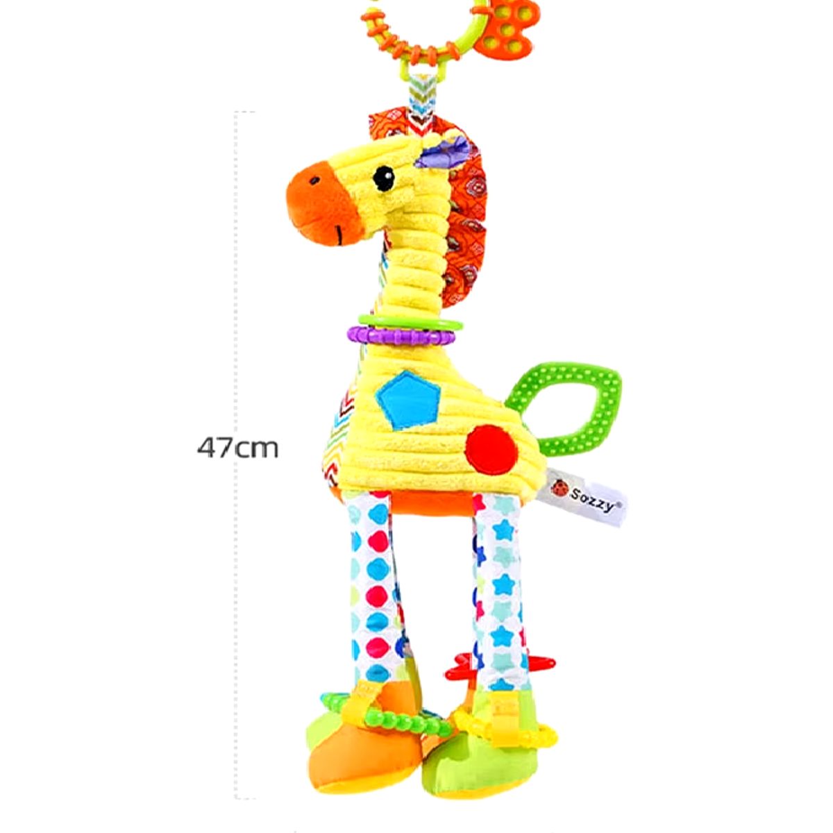 GENERICO - Juguete Sonajero Jirafa  para bebé de 0 a 12 meses,