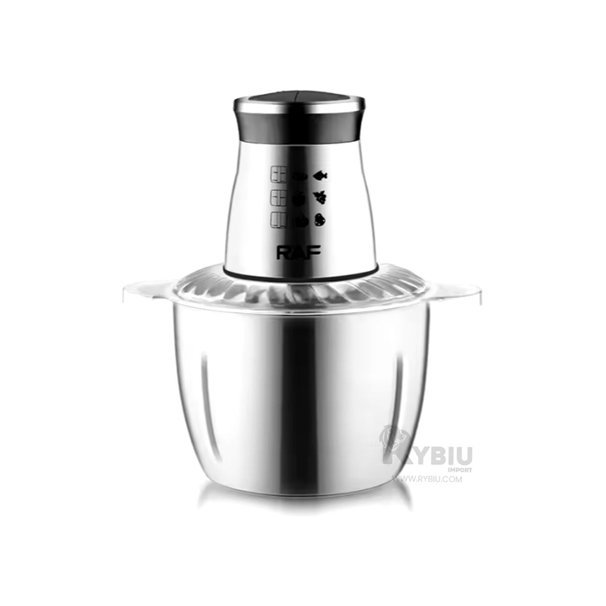 GENERICO - Picador Electrico con Dos Velocidades de 3 Litros