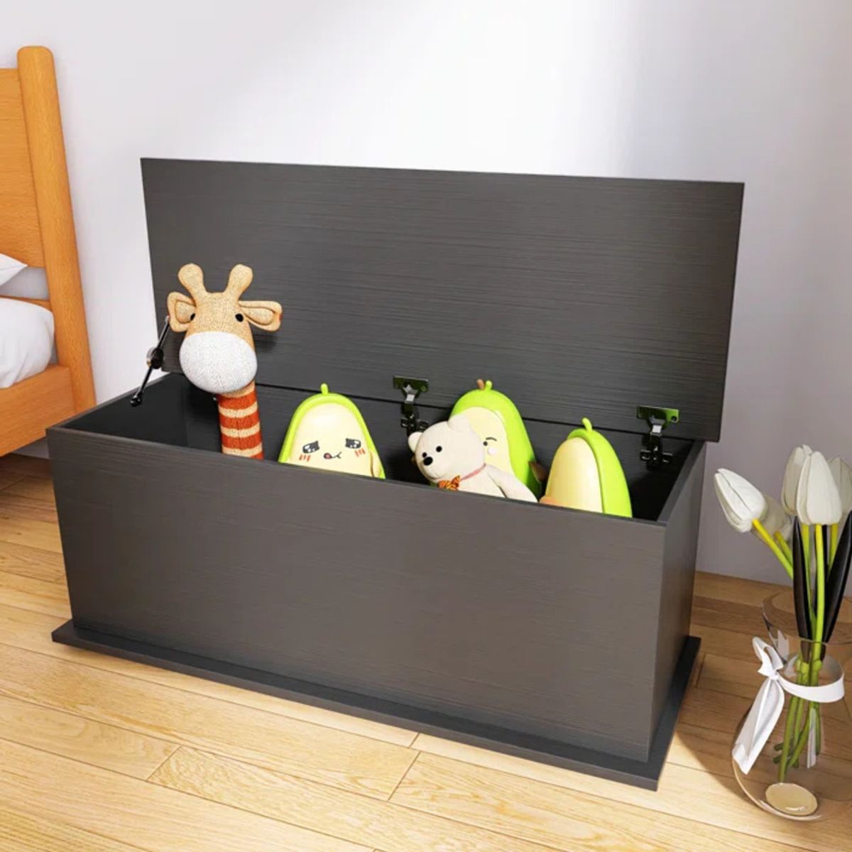 TU MESITA - Baúl Multiusos Cooper color Negro TU MESITA