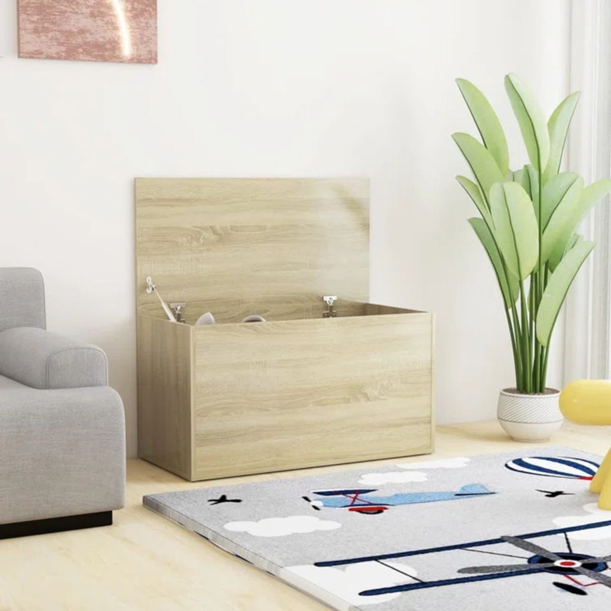 TU MESITA - Baúl Multiusos Miky color Duna TU MESITA