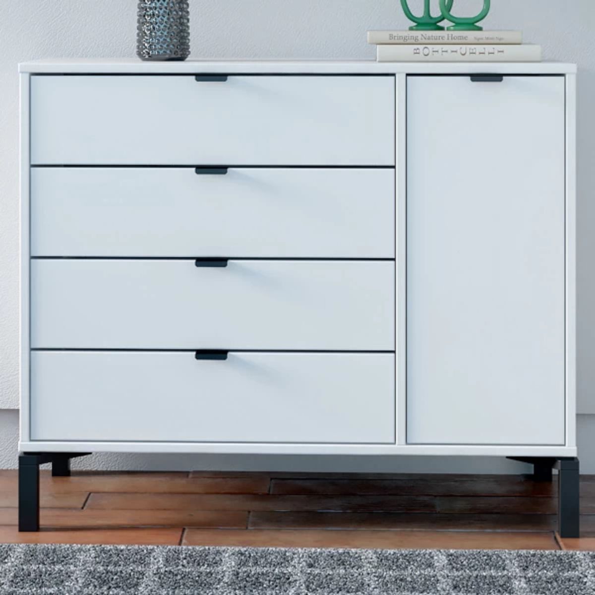 TU MESITA - Cómoda Juvenil Mariana color Blanco TU MESITA