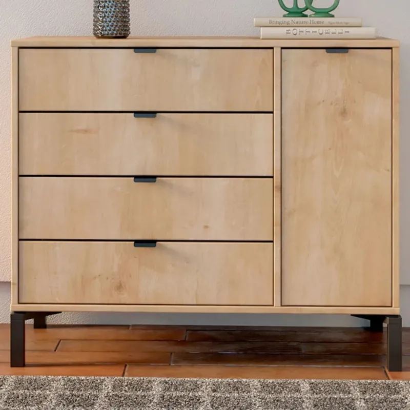 TU MESITA - Cómoda Juvenil Mariana color Marrón TU MESITA