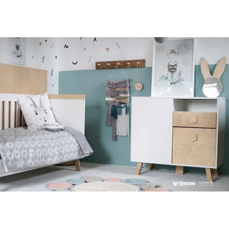 TU MESITA - Cómoda Moderna Infantil Magic 2 puertas 1 cajón TU MESITA