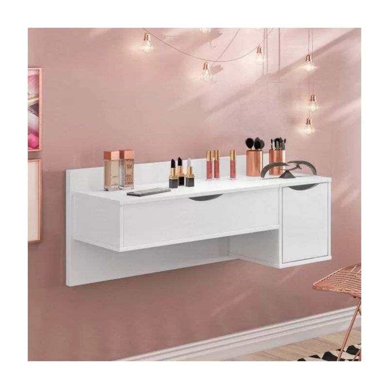 TU MESITA - Tocador Flotante Kate color Blanco TU MESITA