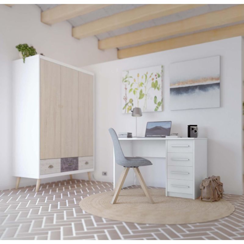 NACION MUEBLES - ESCRITORIO CLÁSICO NACIÓN MUEBLES ZORAIDA BLANCO