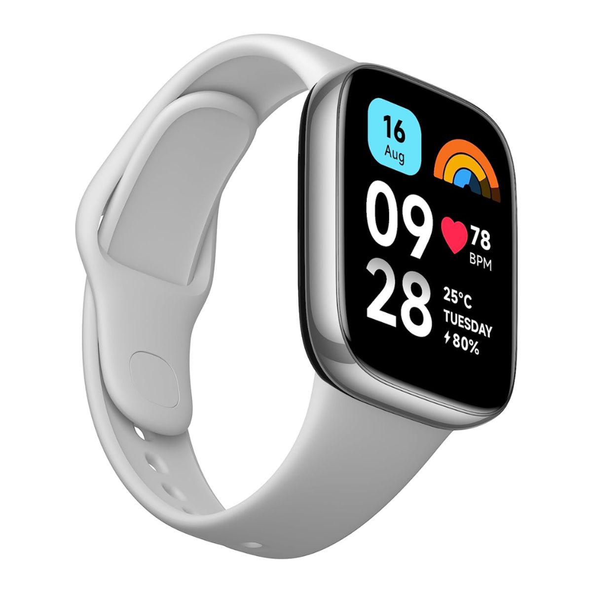 XIAOMI - Reloj Inteligente Xiaomi Redmi Watch 3 Active Gris Bluetooth 12 Días