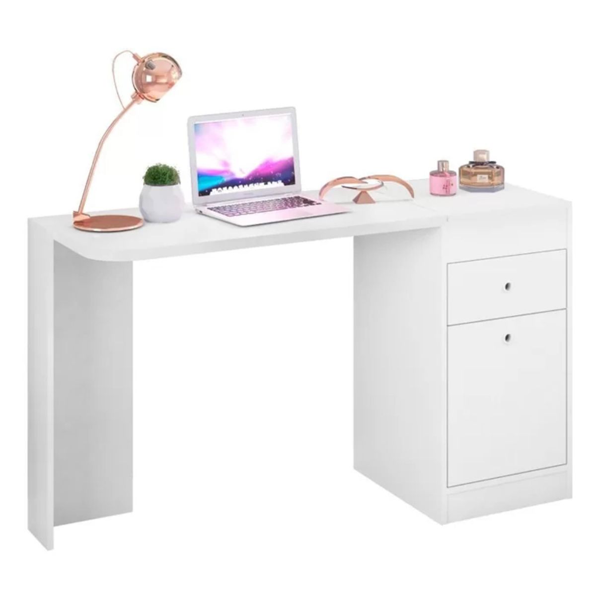 TU MESITA - Tocador Escritorio Alvaro color Blanco TU MESITA