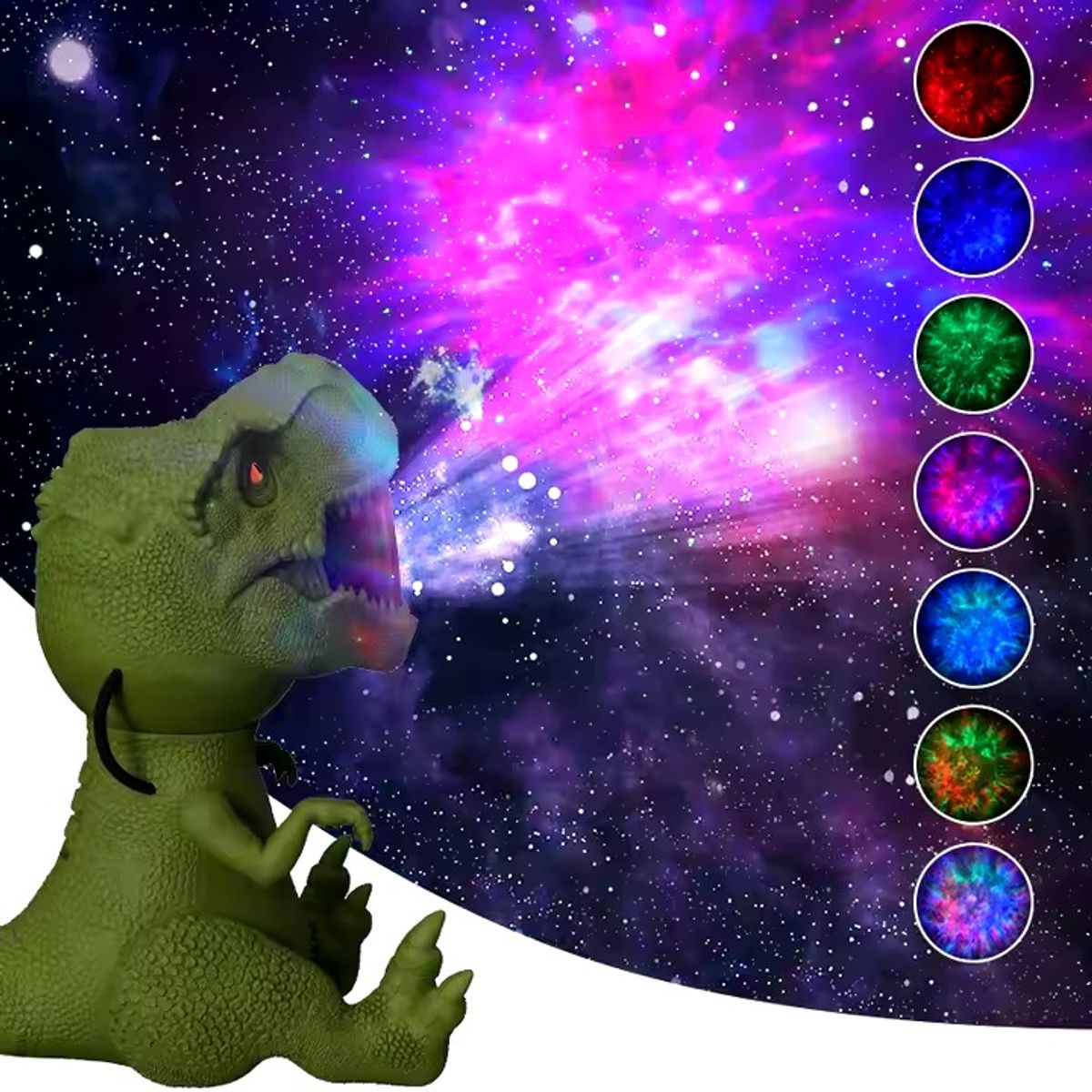 GENERICO - PROYECTOR  DINOSAURIO GALAXIA 2025