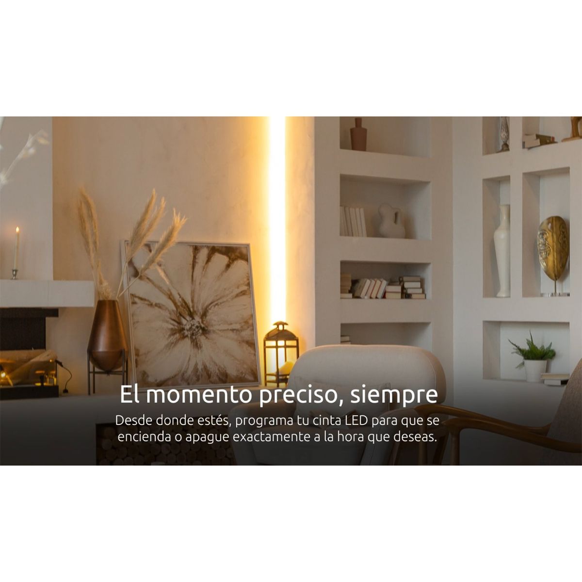 NEXXT SOLUTIONS - Cinta LED Nexxt NHB-S613 5 metros Sincronización Música Control Voz Efecto RGBIC