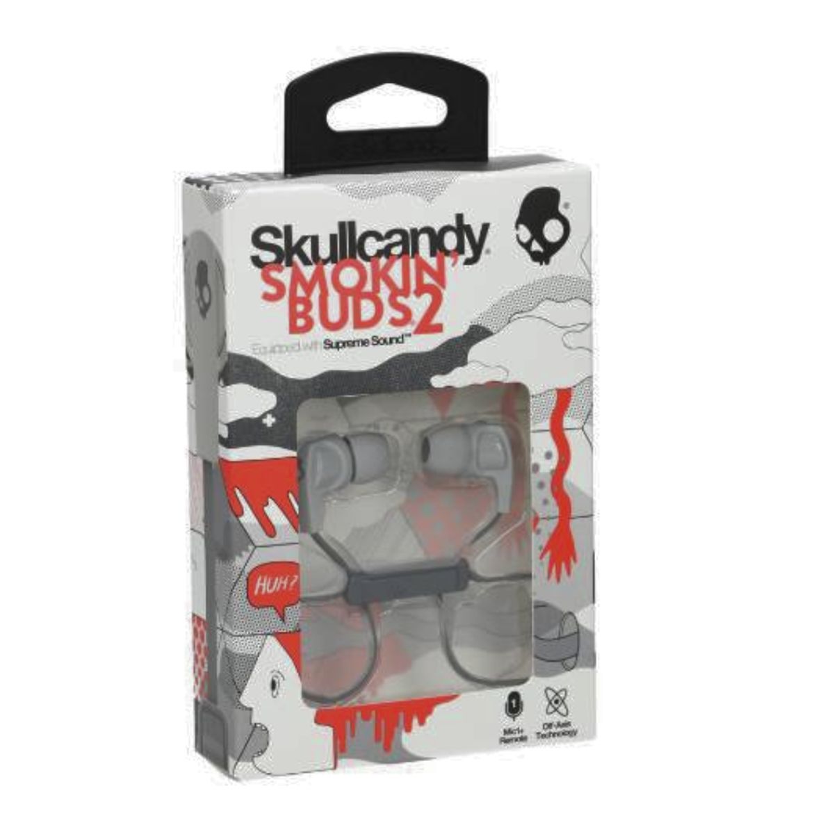 SKULLCANDY - Audífono Alámbrico Skullcandy Smokin Buds 2 con Micrófono Integrado-GR