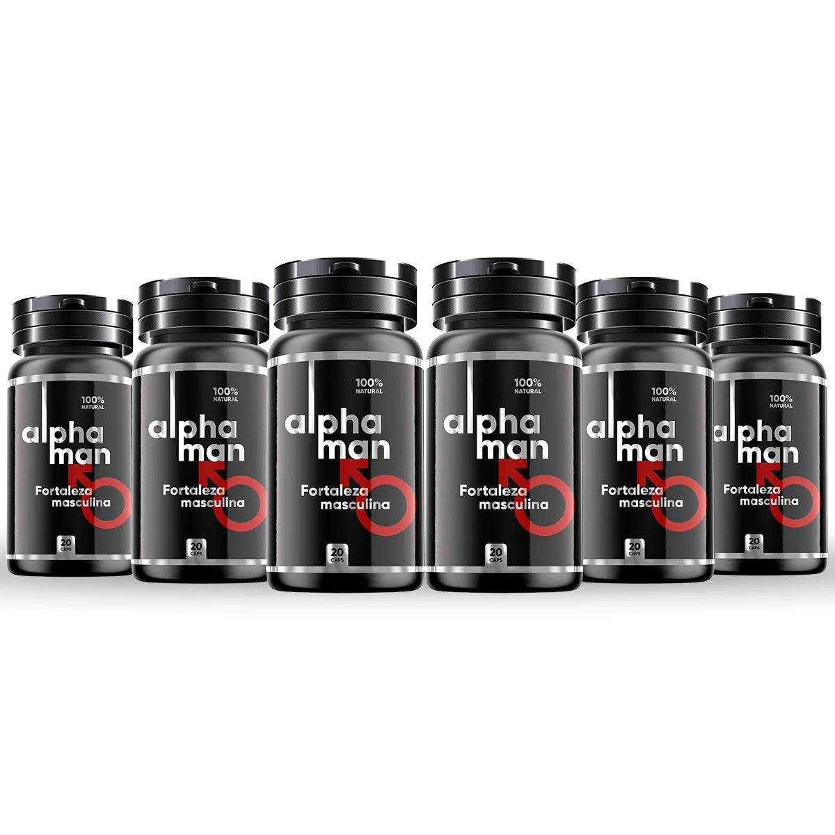 GENERICO - ALPHAMAN - pack x6 -  aumenta tu potencia