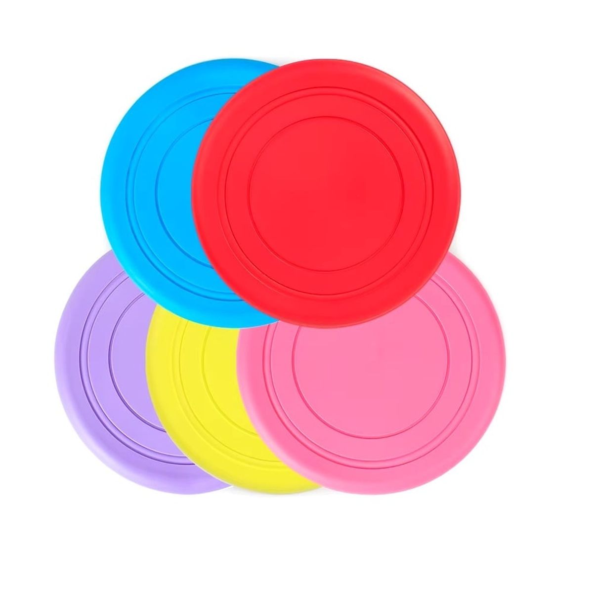 OTTOWARE - Set de 3 Juguetes Frisbee para Perros