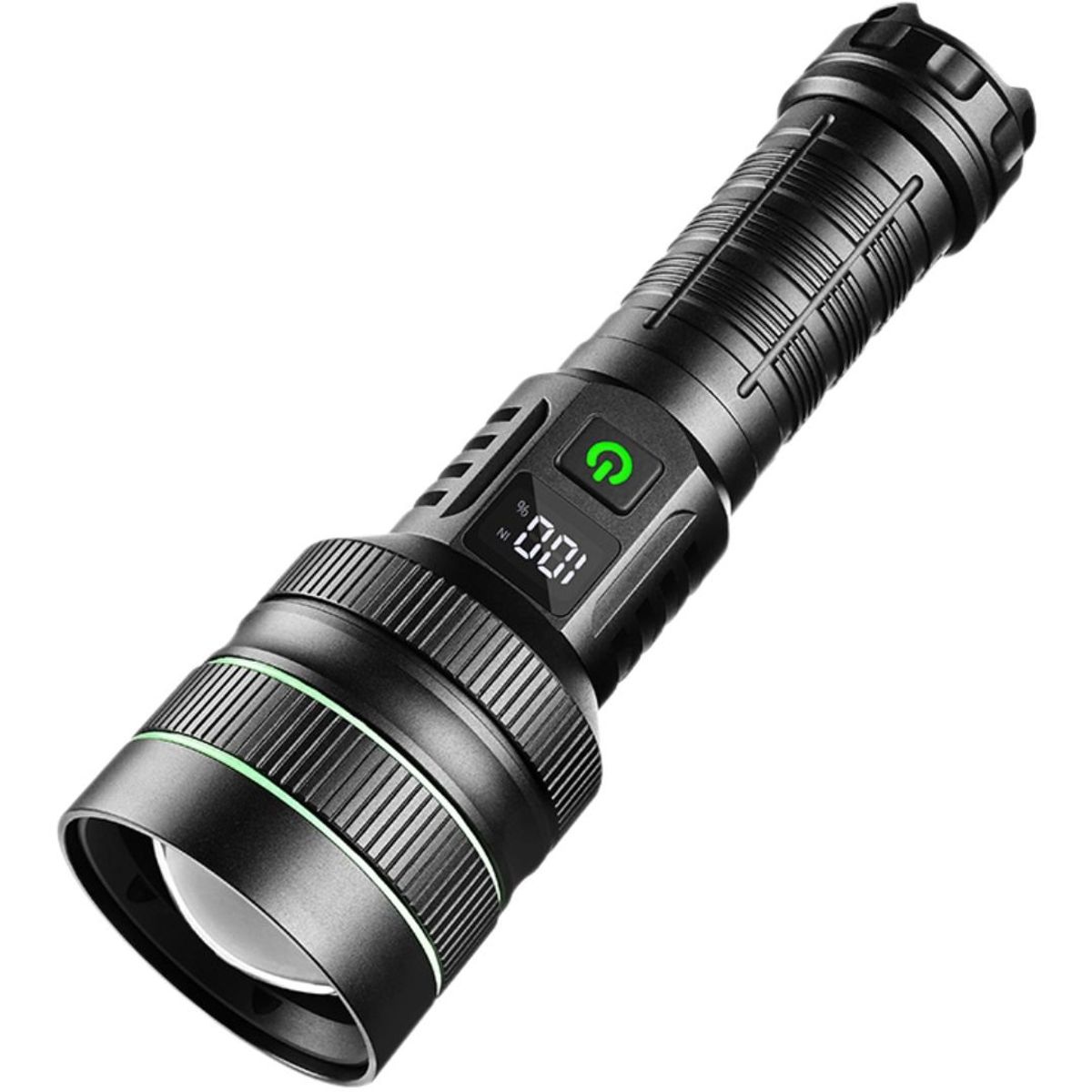 LIDIMI - Linterna de Luz Intensa Recargable Zoom 3000M 60W LIDIMI LD-L672A