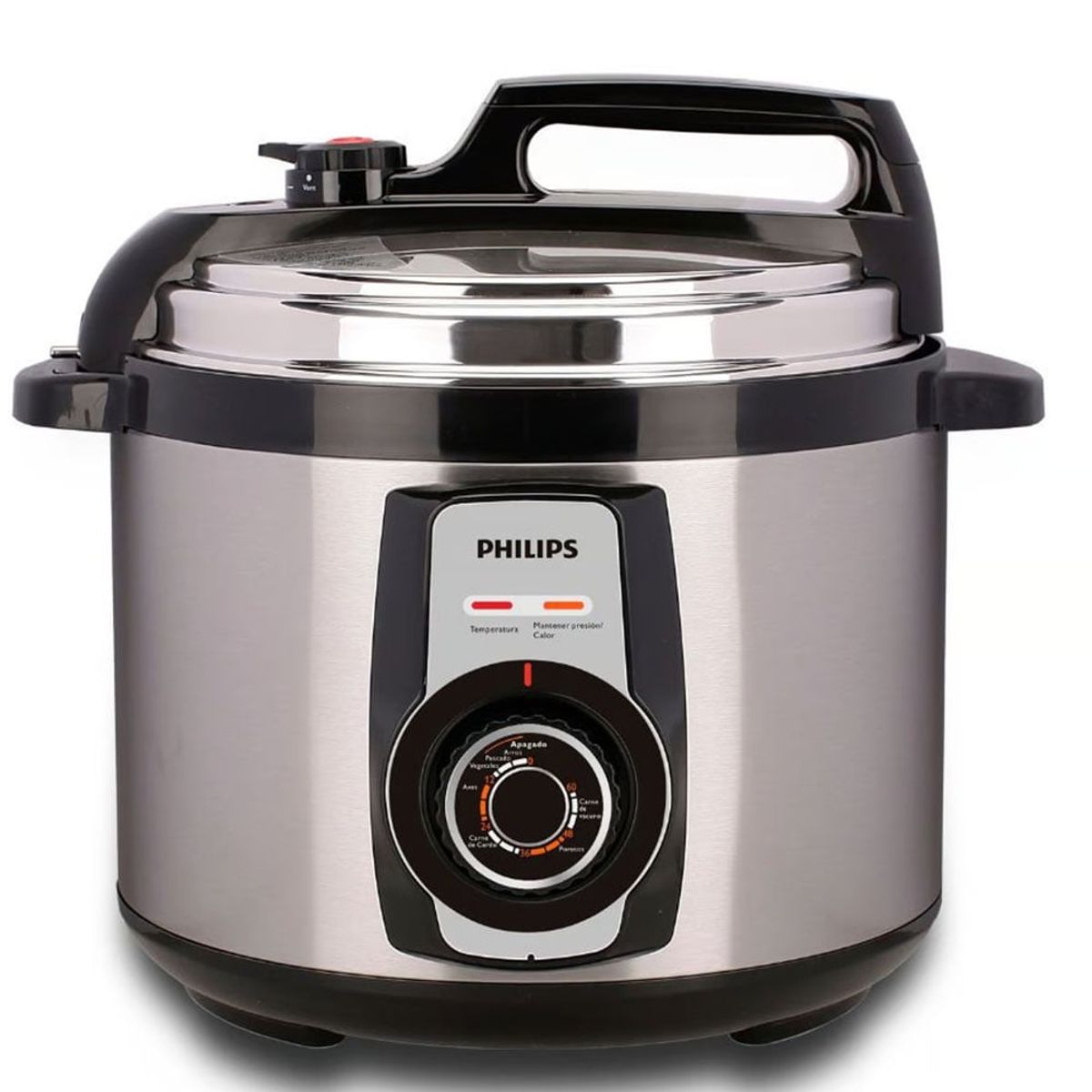 PHILIPS - Olla a Presión 5 litros Philips HD2103 Control de Perilla