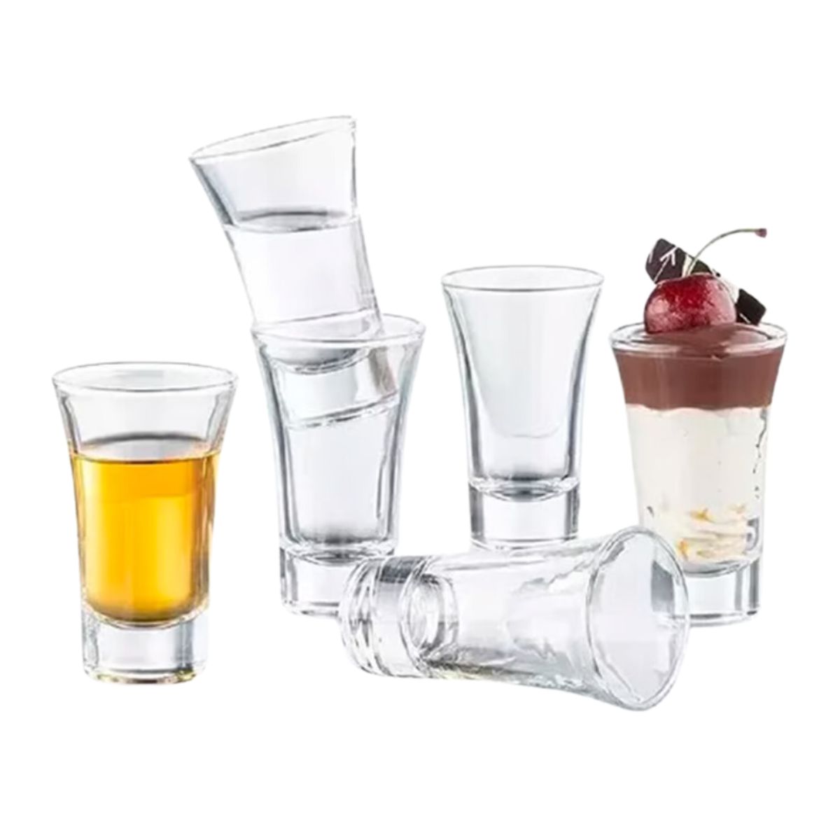 HYGGE - Juego de 6 Mini Copitas de Shot Tequila