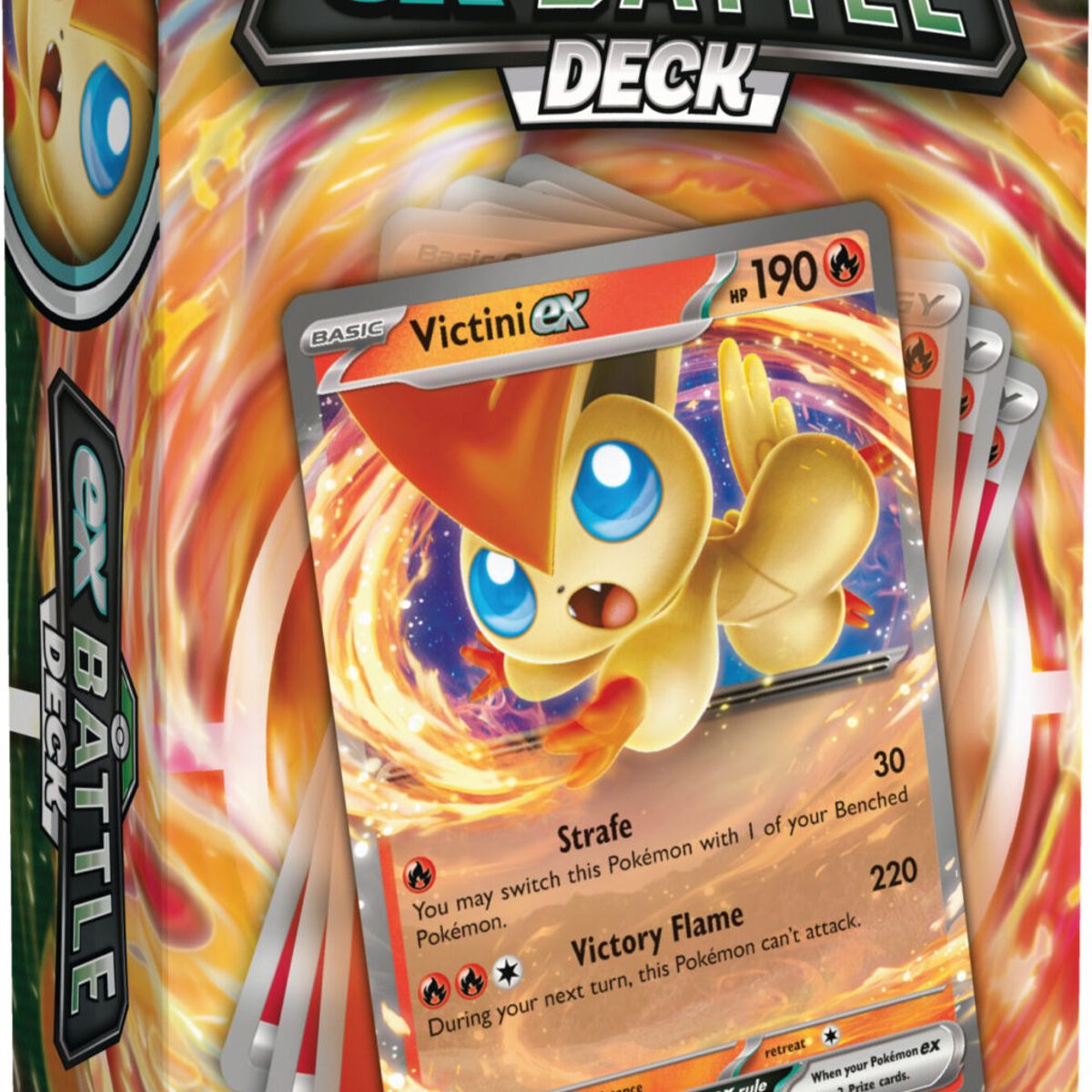 POKEMON - Cartas Pokemon TCG Ex Battle Deck Victini Inglés