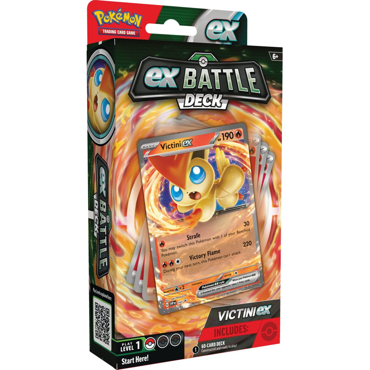 POKEMON - Cartas Pokemon TCG Ex Battle Deck Victini Inglés