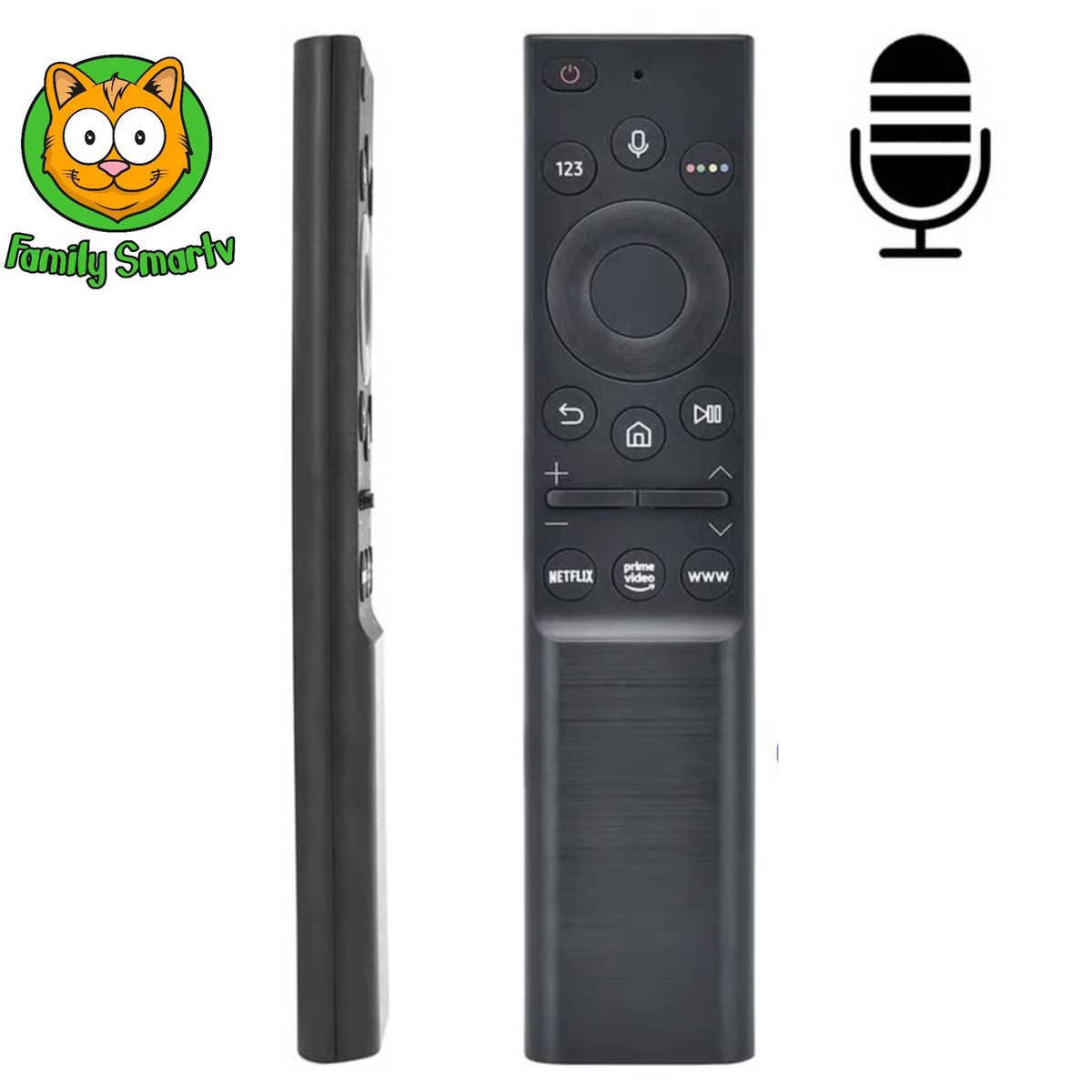 GENERICO - Control Remoto Para Tv Samsung Qled Smart con Voz Modelo: 2021