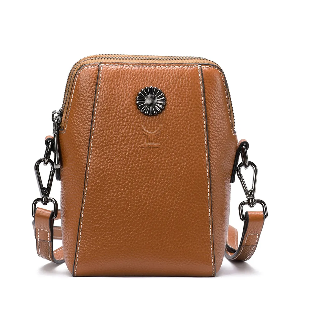 ARMUZ - Cartera de Cuero Vacuno 9001 Mujer