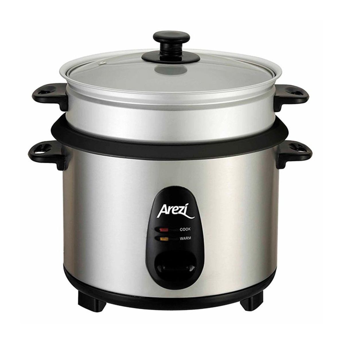 AREZI - Olla Arrocera Arezi ARC18S Metalica 18lts con Vaporizador