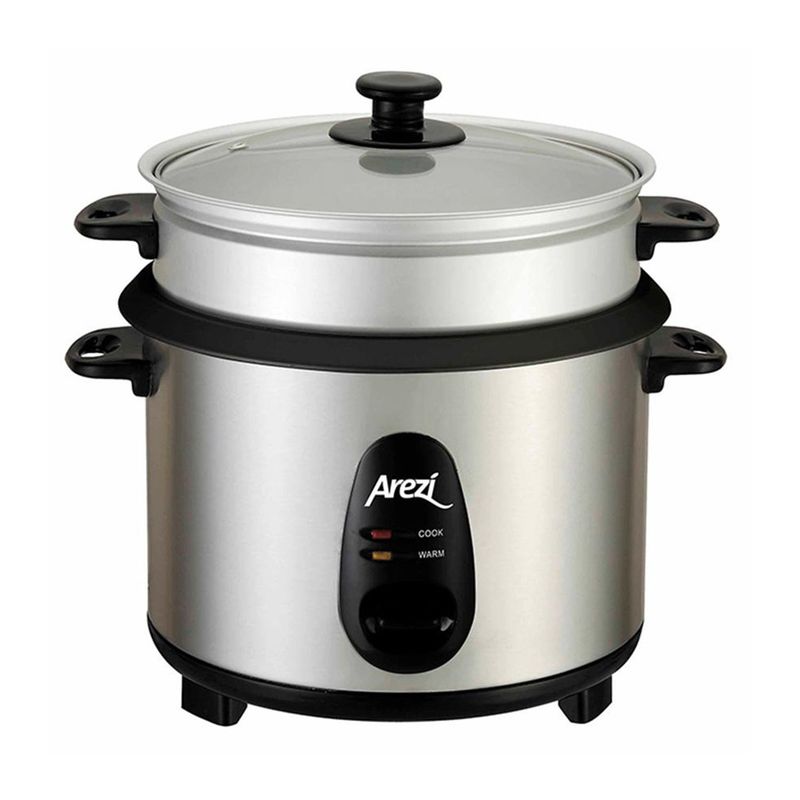 AREZI - Olla Arrocera Arezi ARC18S Metalica 18lts con Vaporizador