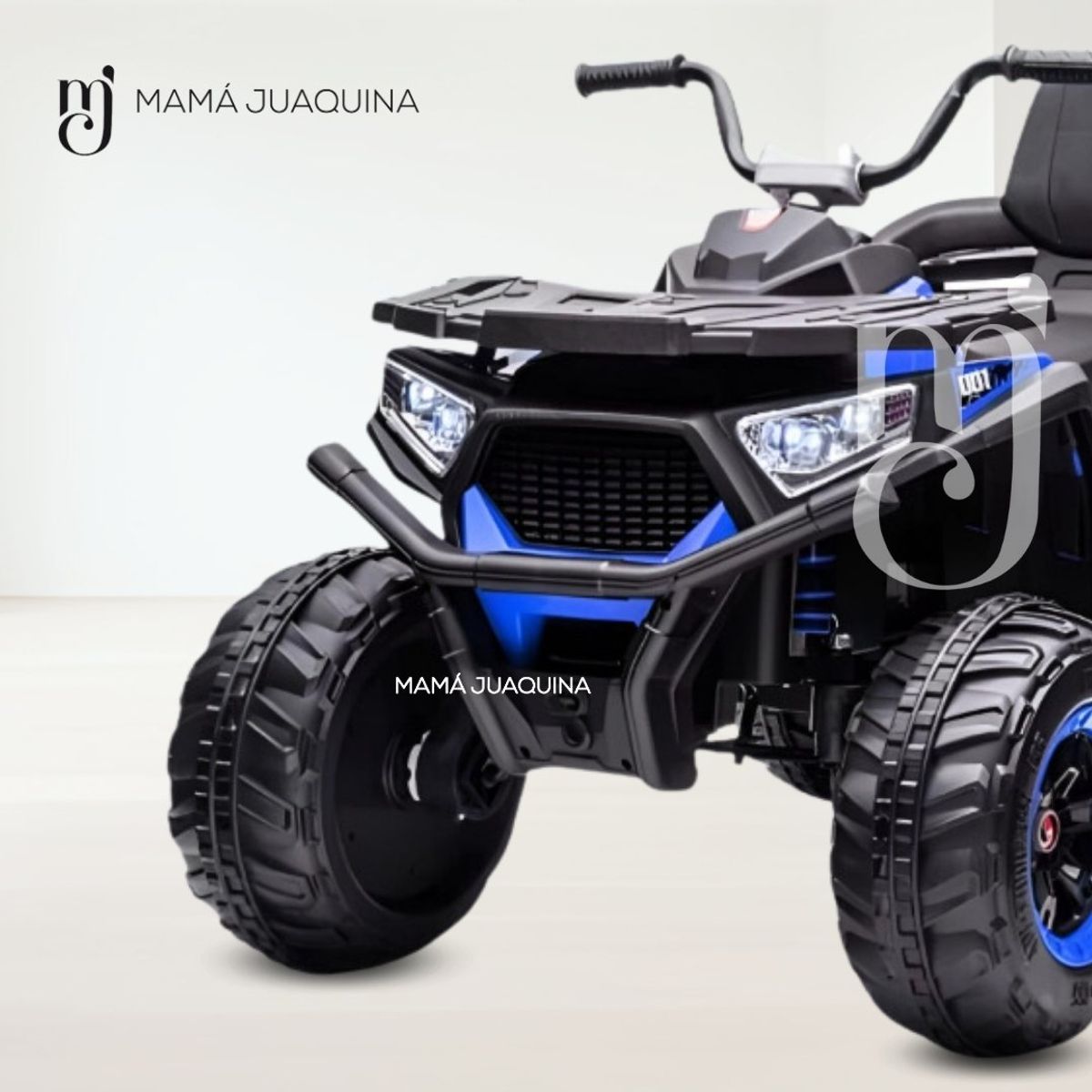 GENERICO - Cuatrimoto a Batería Musical «JENSEN» con Control Remoto Blue