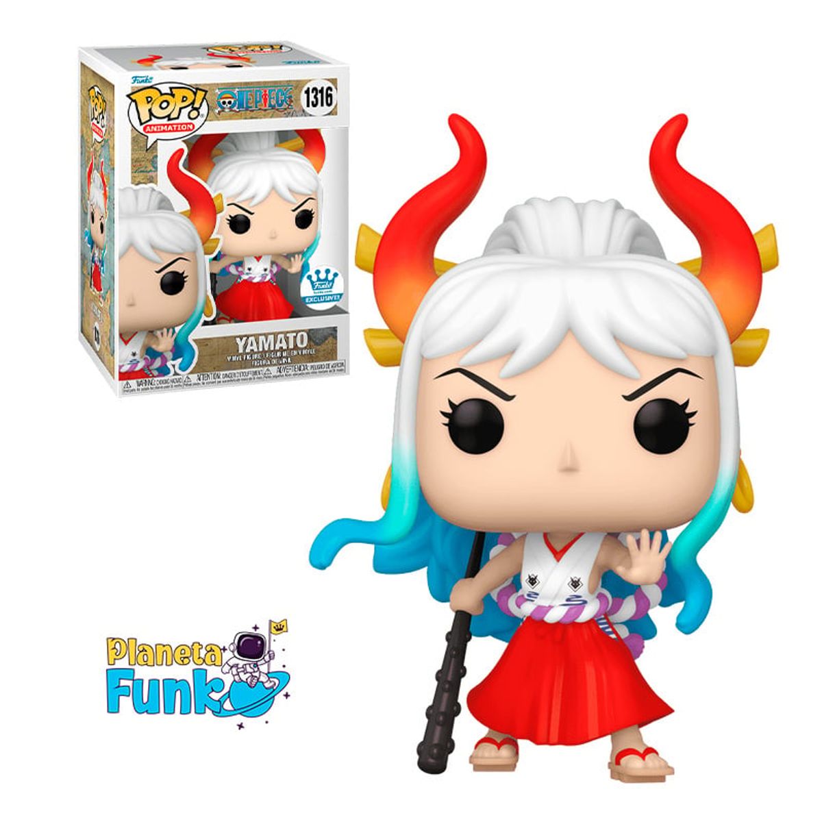 FUNKO - ONE PIECE YAMATO FUNKO POP 1316 EXCLUSIVE