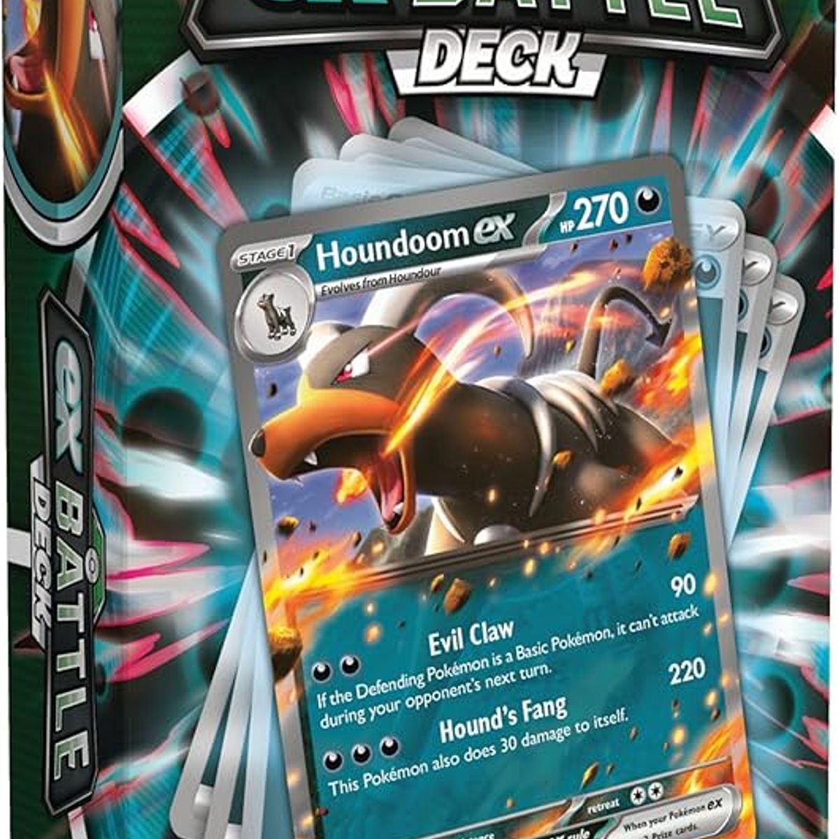 POKEMON - Cartas Pokemon TCG Ex Battle Deck Houndoom Inglés