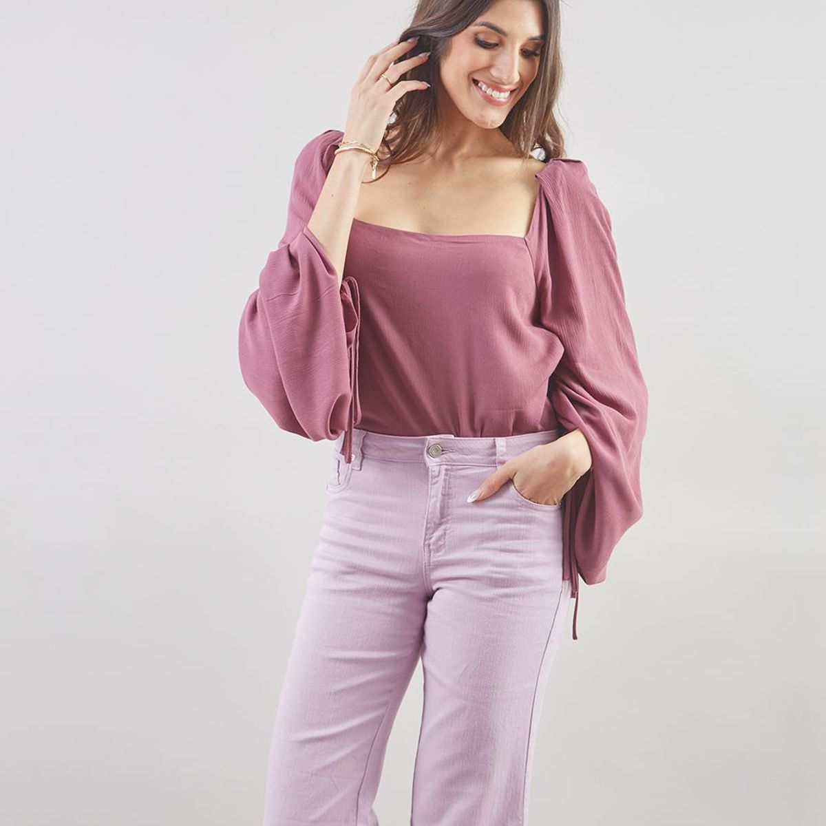 MICHELLE BELAU - BLUSA MANGA LARGA BL01298060 TMUV M