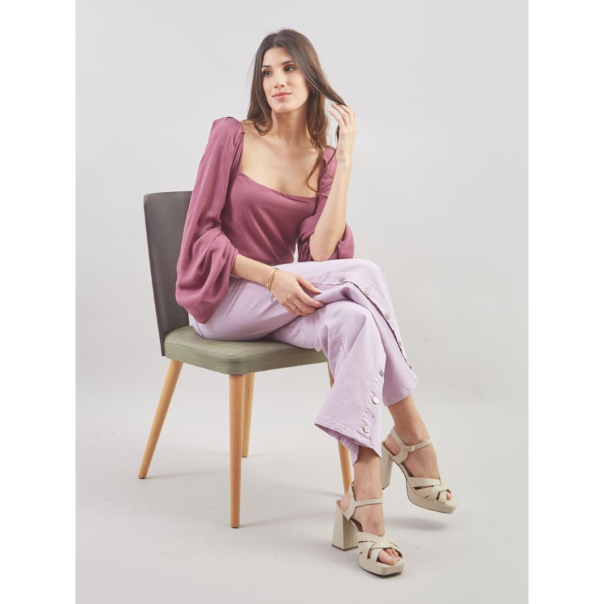 MICHELLE BELAU - BLUSA MANGA LARGA BL01298060 TMUV M