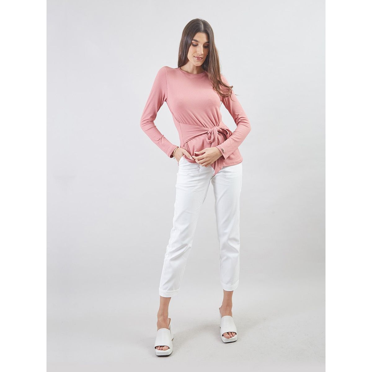 MICHELLE BELAU - POLO MANGA LARGA PL01194RMR TROD S