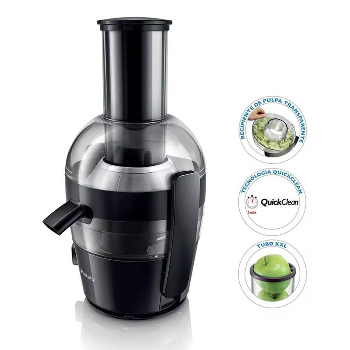 PHILIPS - Extractor de Jugos Philips HR1855 Viva Collection