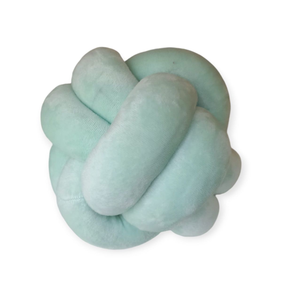 GENERICO - Cojín Nudo Celeste Decorativo 18 cm