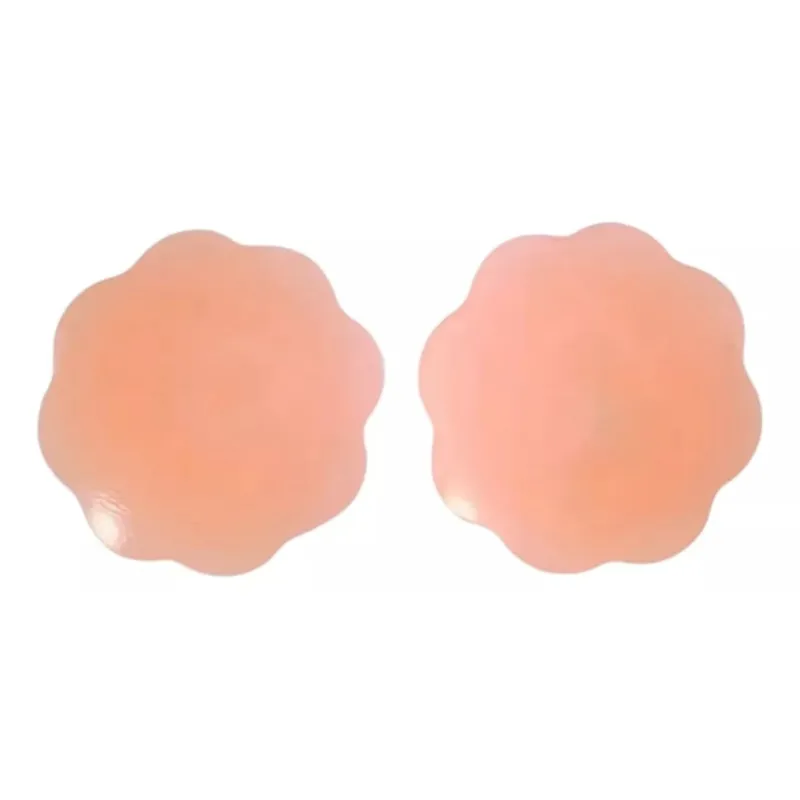 VARIOS - Tapa Pezón Pezoneras tipo Flor Adhesivo De Silicona