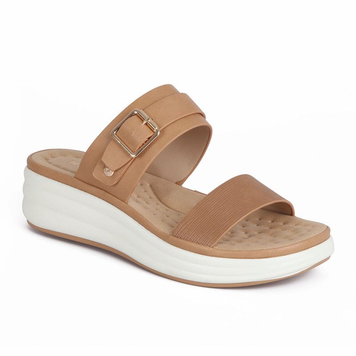 STHEF - Sandalia casual para mujer STHEF - CAMEL