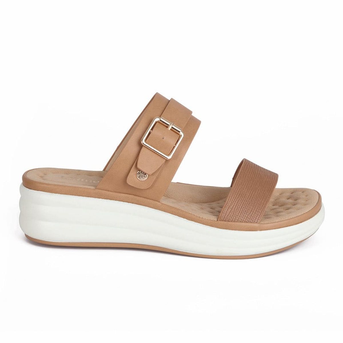 STHEF - Sandalia casual para mujer STHEF - CAMEL