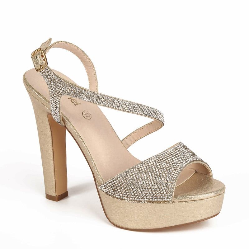 STHEF - Sandalia de Vestir para mujer STHEF - CHAMPAGNE