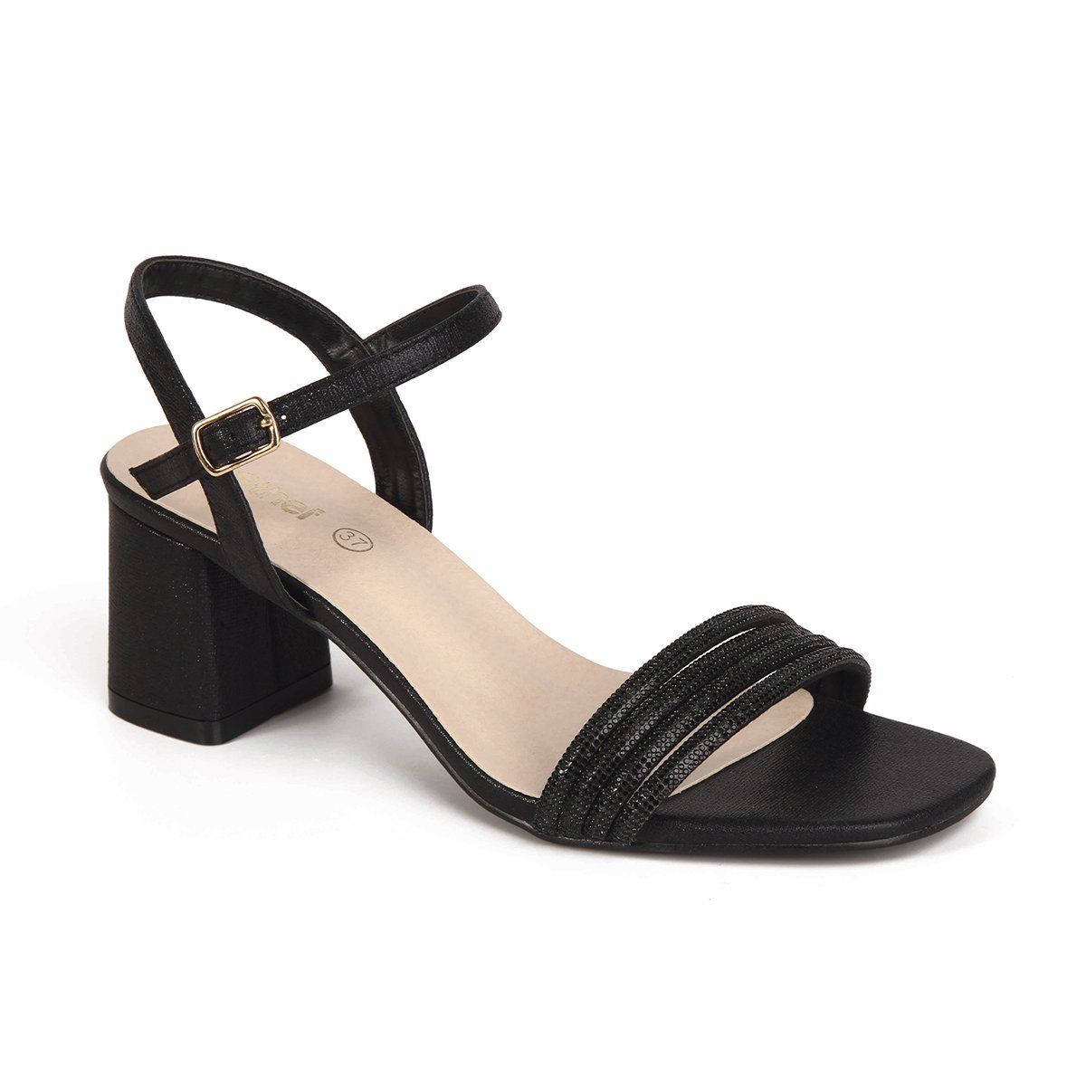 STHEF - Sandalia de Vestir para mujer STHEF - NEGRO