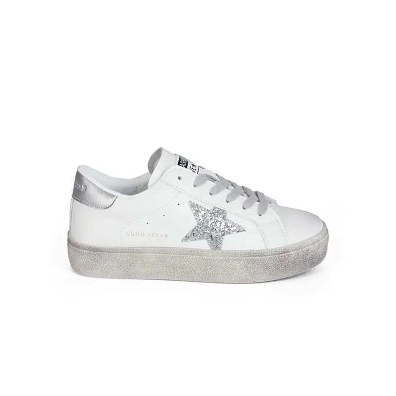STHEF - ZAPATILLA MUJER STHEF TRENDY PLATA 7696