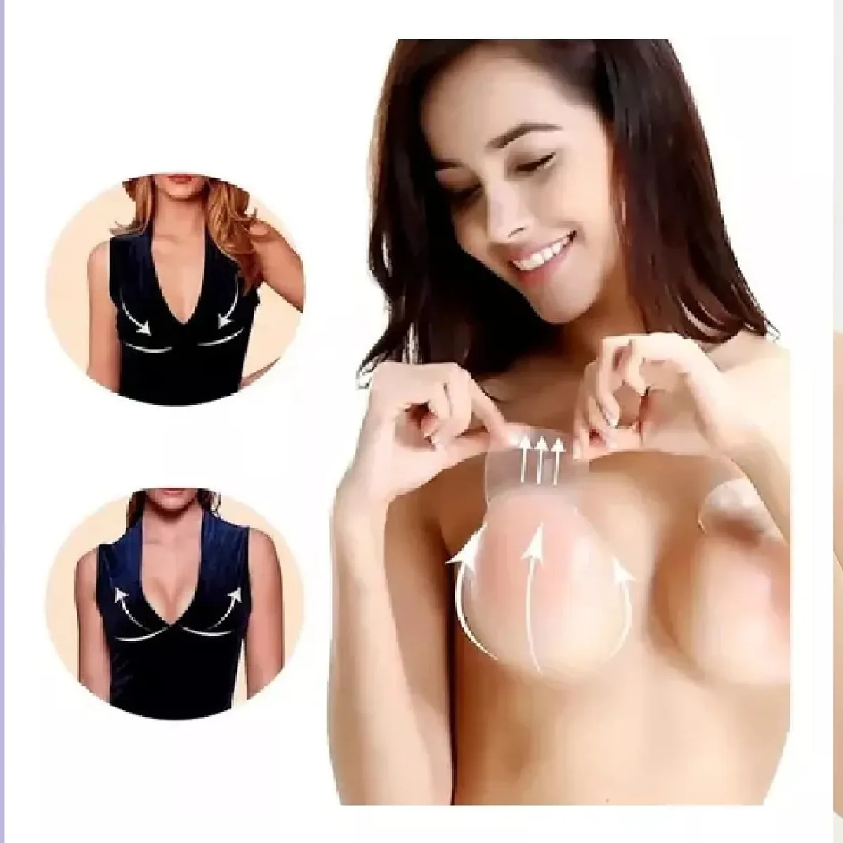 VARIOS - Brasier invisible Sujetador  Autoadhesivo De Silicona