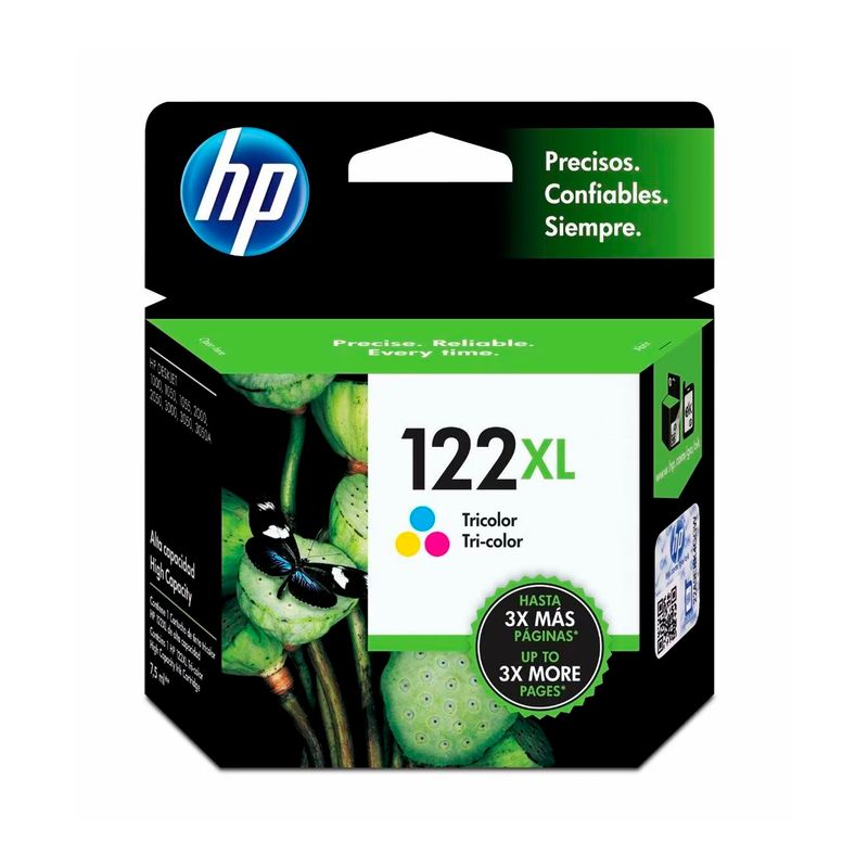 HP - CARTUCHO DE TINTA HP 122XL TRICOLOR PARA HP 1000 2000 PN CH564HL