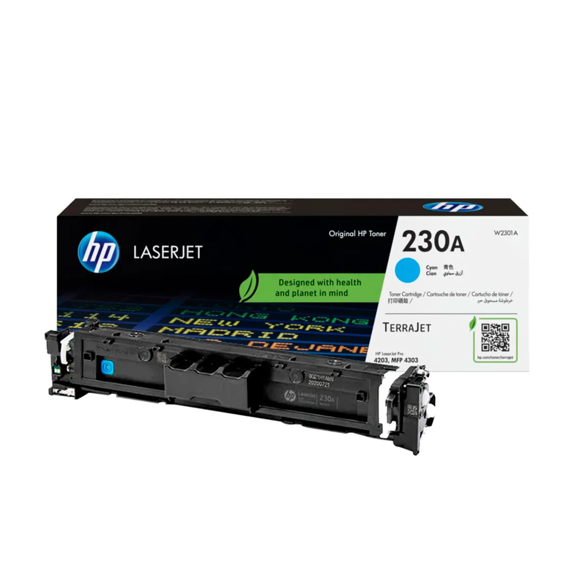 HP - TONER HP 230A CIAN 1800 PAG LJ PRO MFP 4303FDW 4203DW PN W2301A