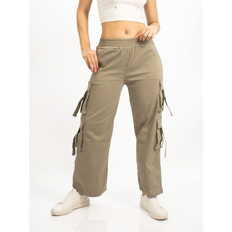 ENKI - Pantalón Cargo Divina Urban Stretch para Mujer