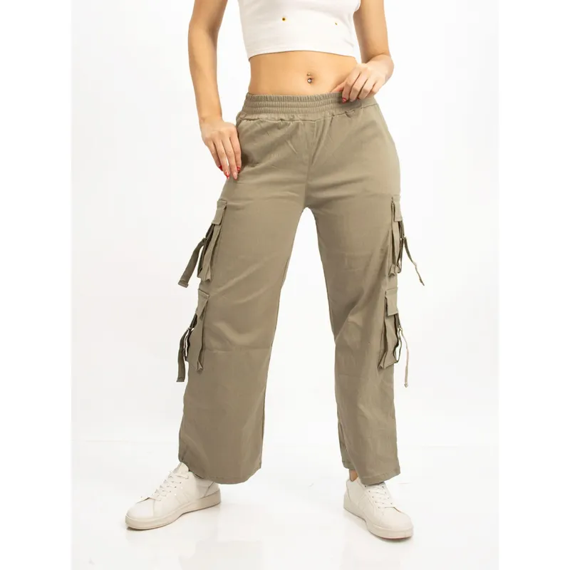 ENKI - Pantalón Cargo Divina Urban Stretch para Mujer