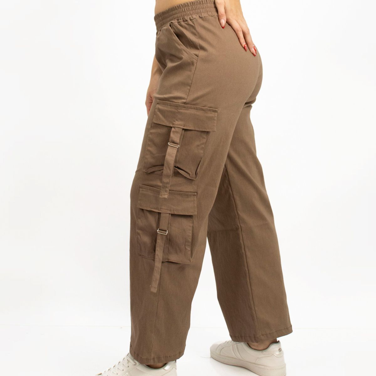 ENKI - Pantalón Cargo Divina Urban Stretch para Mujer