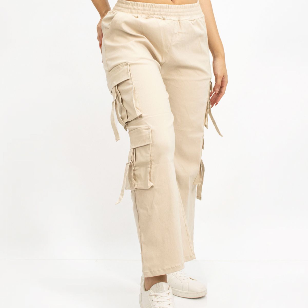 ENKI - Pantalón Cargo Divina Urban Stretch para Mujer