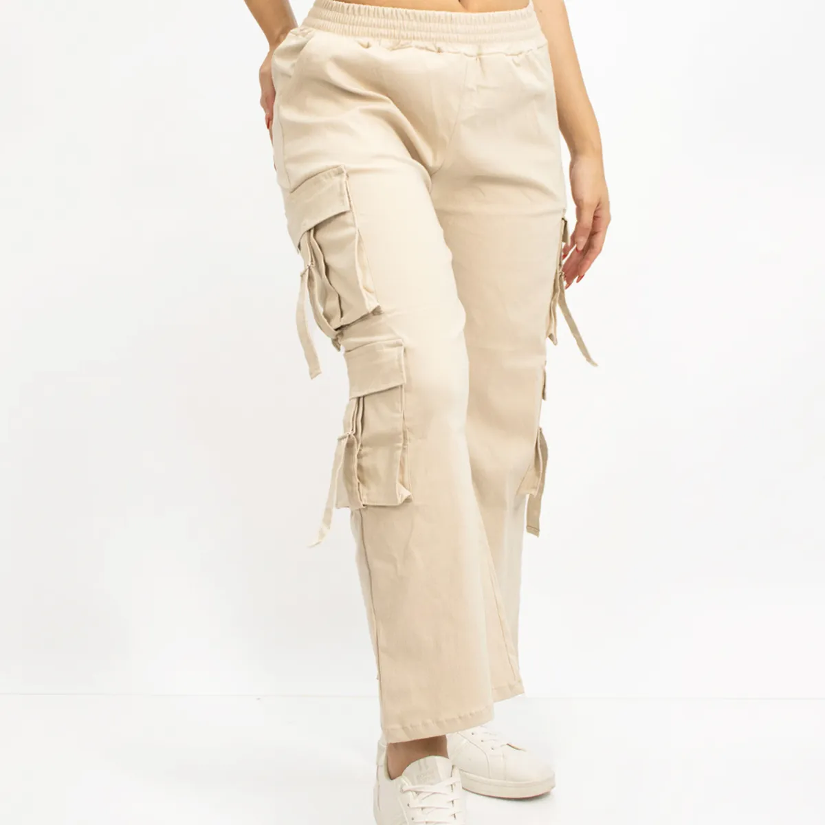 ENKI - Pantalón Cargo Divina Urban Stretch para Mujer