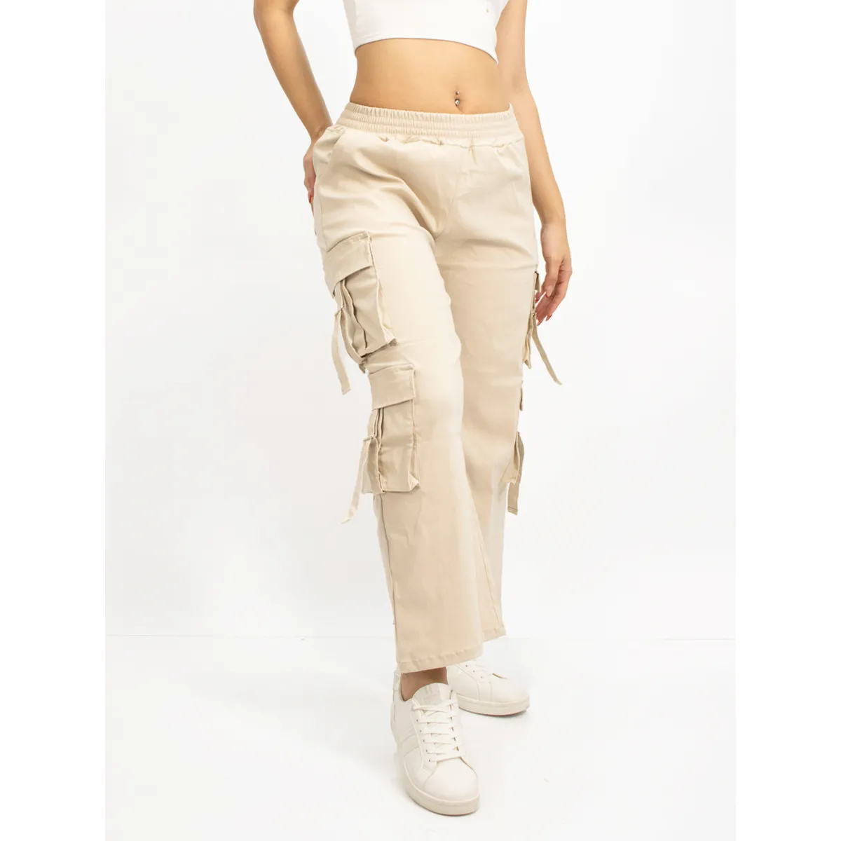 ENKI - Pantalón Cargo Divina Urban Stretch para Mujer