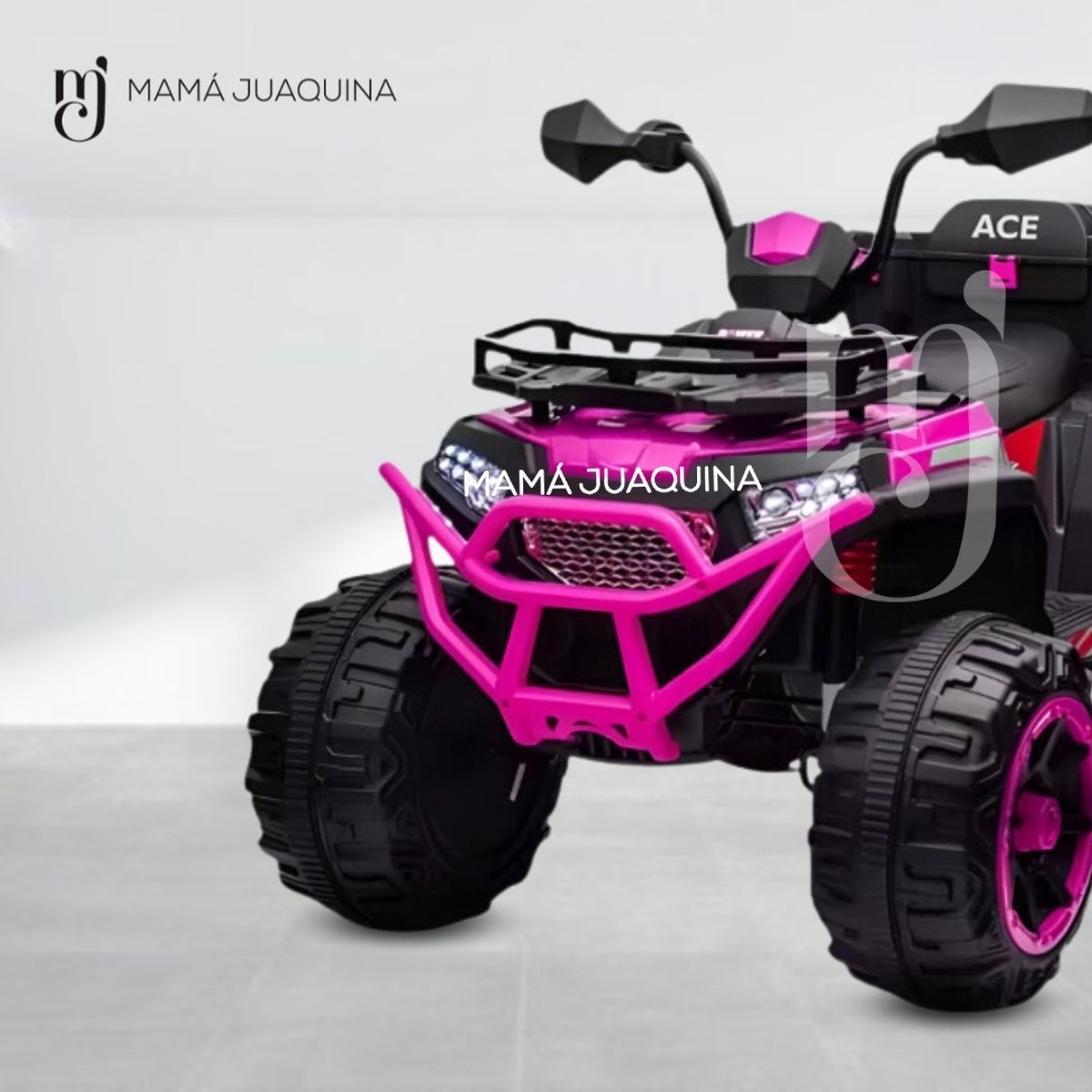 GENERICO - Cuatrimoto a Batería Musical «ZAYDEN» Purple